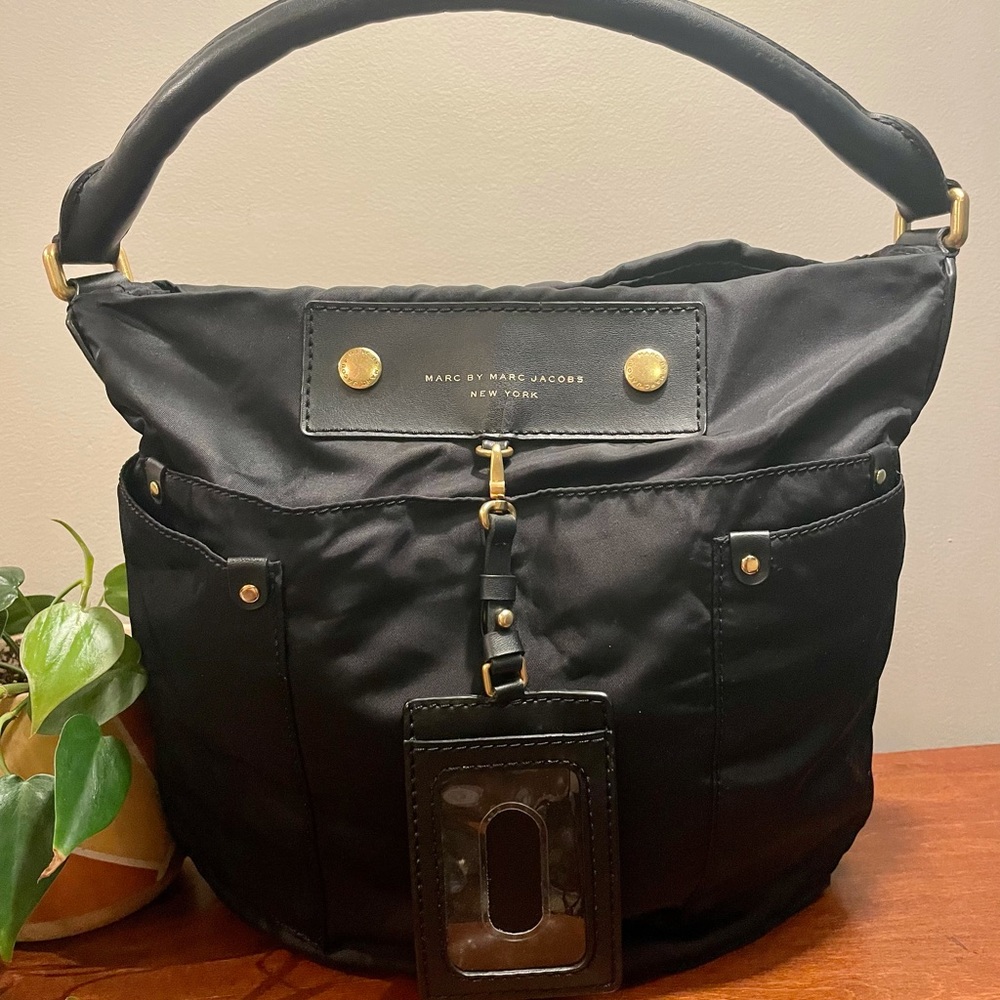 Marc Jacobs Preppy Faridah Nylon Hobo